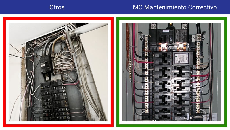 Mantenimiento correctivo en Chihuahua, Instalaciones eléctricas